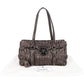 Prada Matelassé Nappa Leather Gaufre Coffer Satchel Shoulder Bag