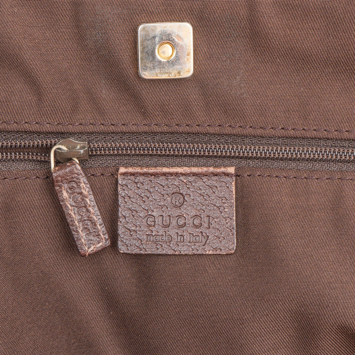Gucci Abbey Double Pocket Tote aus GG Canvas – Ansicht 9