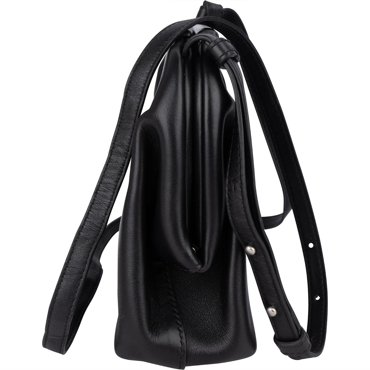 Bottega Veneta Leather Small The Point Handbag