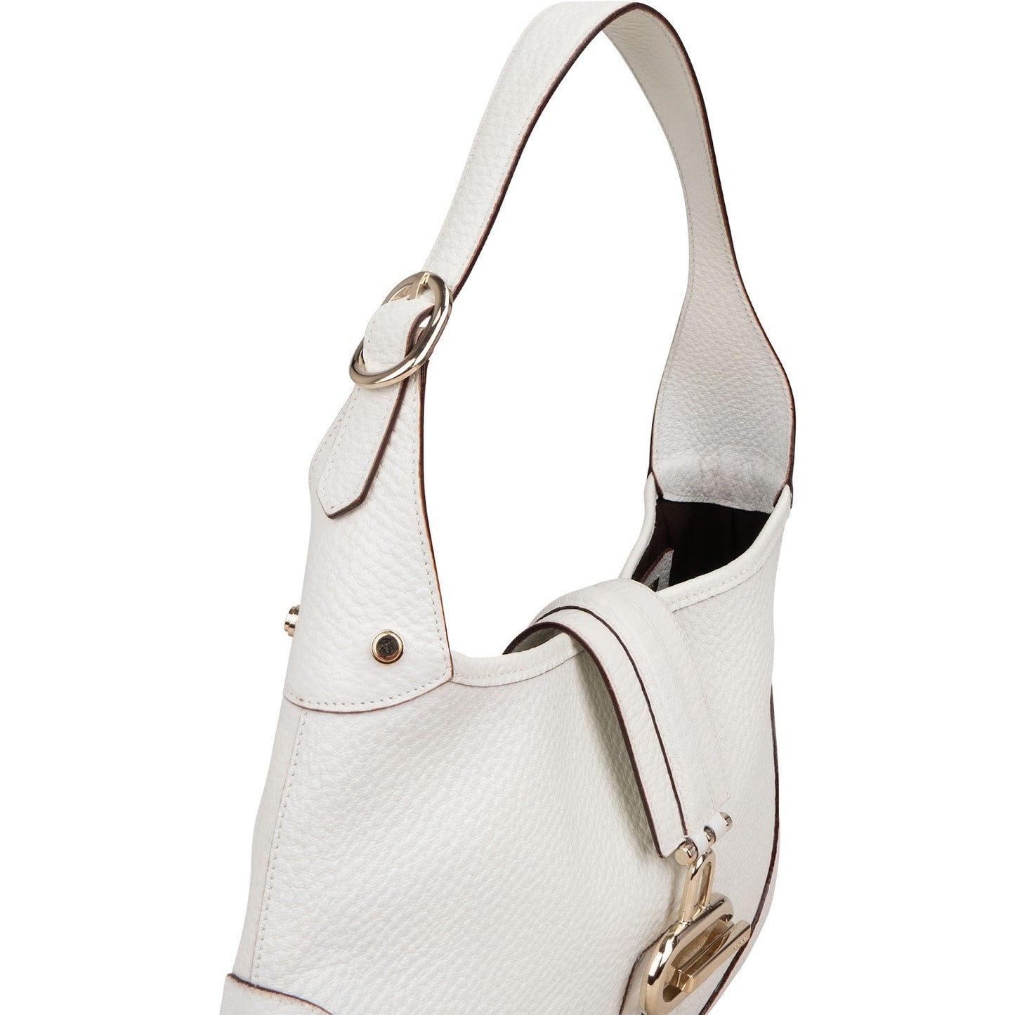 Gucci Grained Leather Jackie Shoulder Bag