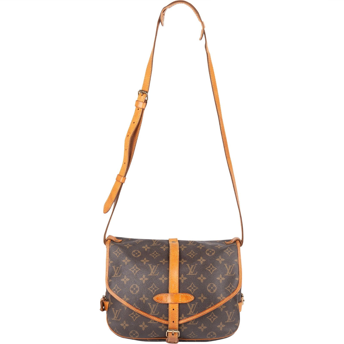 Louis Vuitton Monogram Canvas Saumur 30 Crossbody Bag