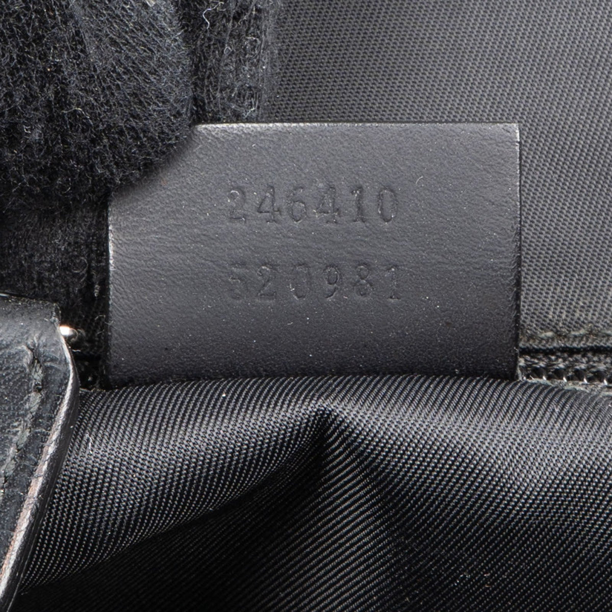 Gucci Guccissima Leather Web Detail Briefcase Handbag