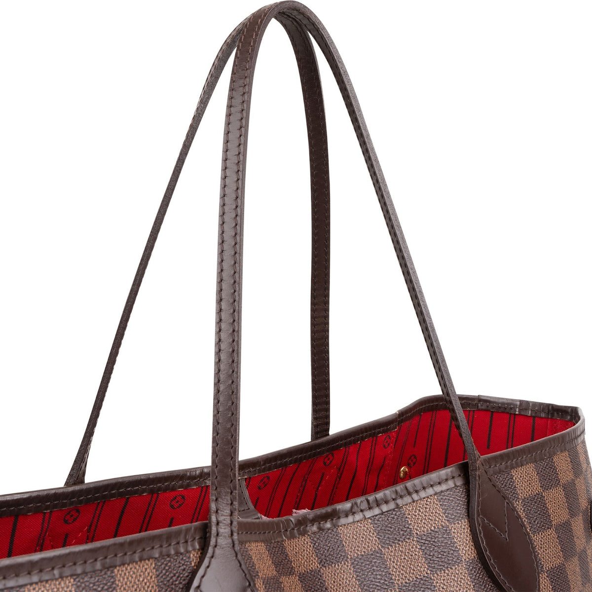 Louis Vuitton Monogram Damier Ebene Neverfull GM Shoulder Bag