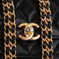Chanel Quilted Lambskin Rectangular Wallet On Chain Crossbody Bag