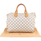 Louis Vuitton Monogram Damier Azur Speedy 30 Handbag