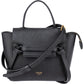 Celine Black Grained Calfskin Pico Mini Belt Handbag