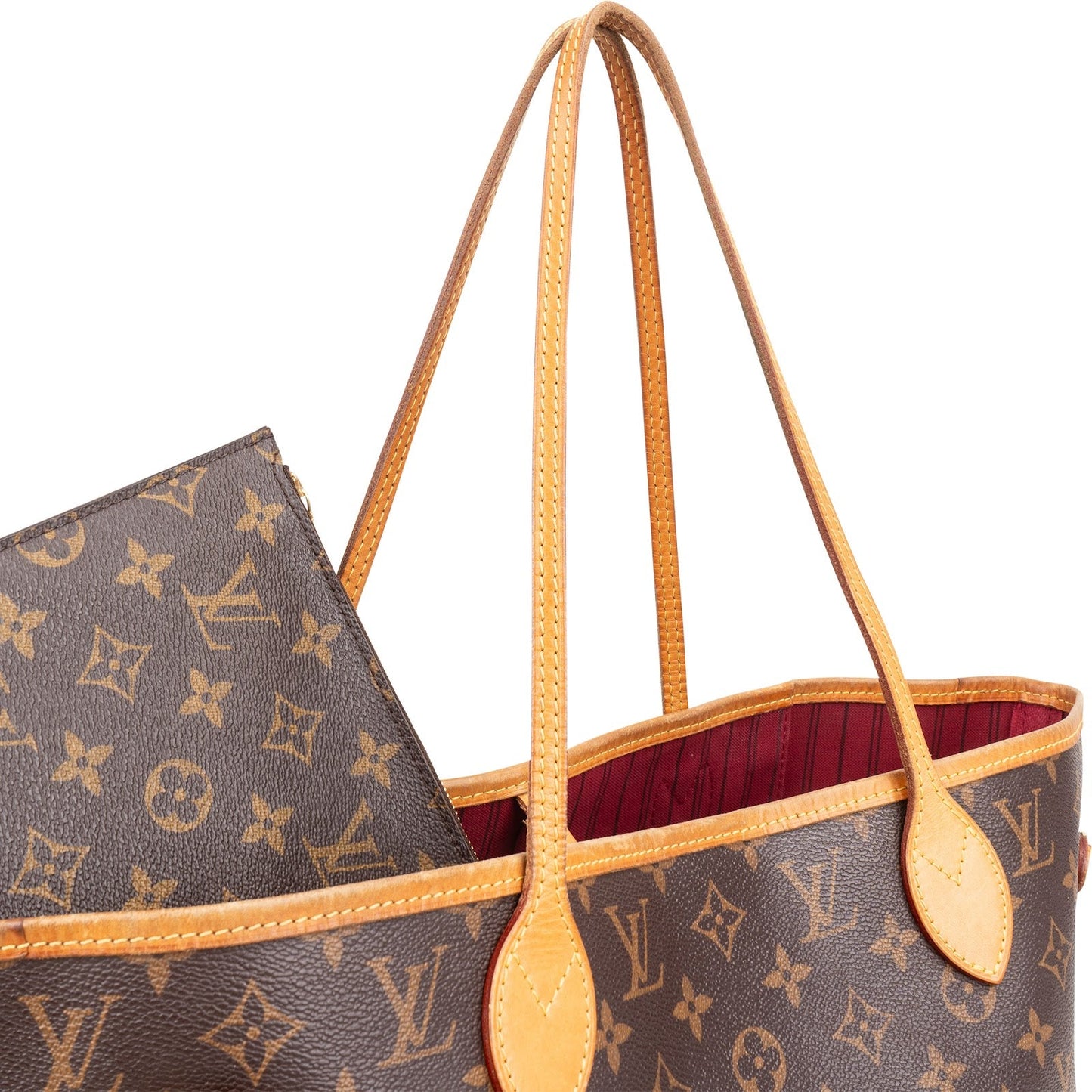 Louis Vuitton Monogram Canvas Neverfull MM Shoulder Bag