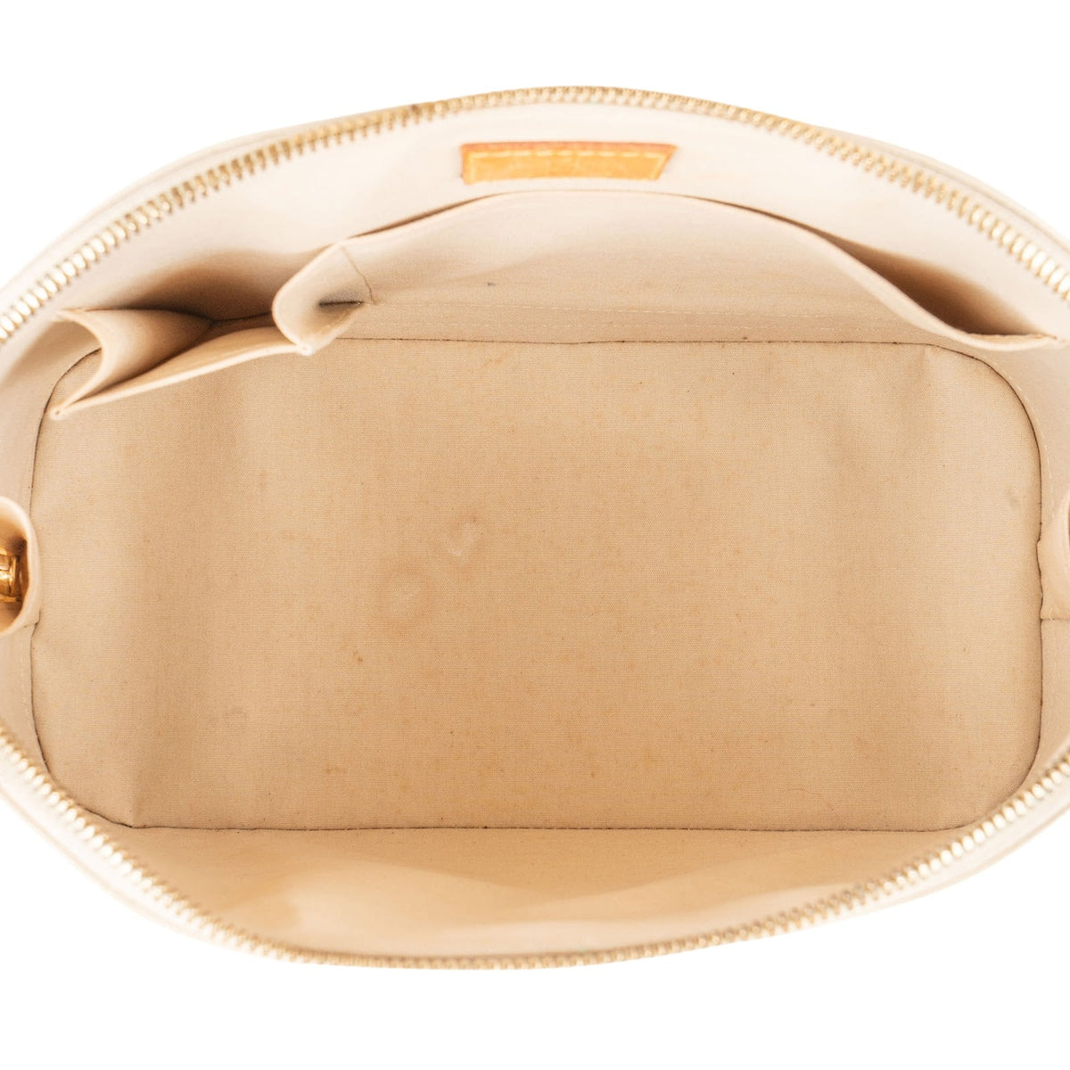 Louis Vuitton Alma PM aus gelbem Monogram Vernis – Ansicht 8