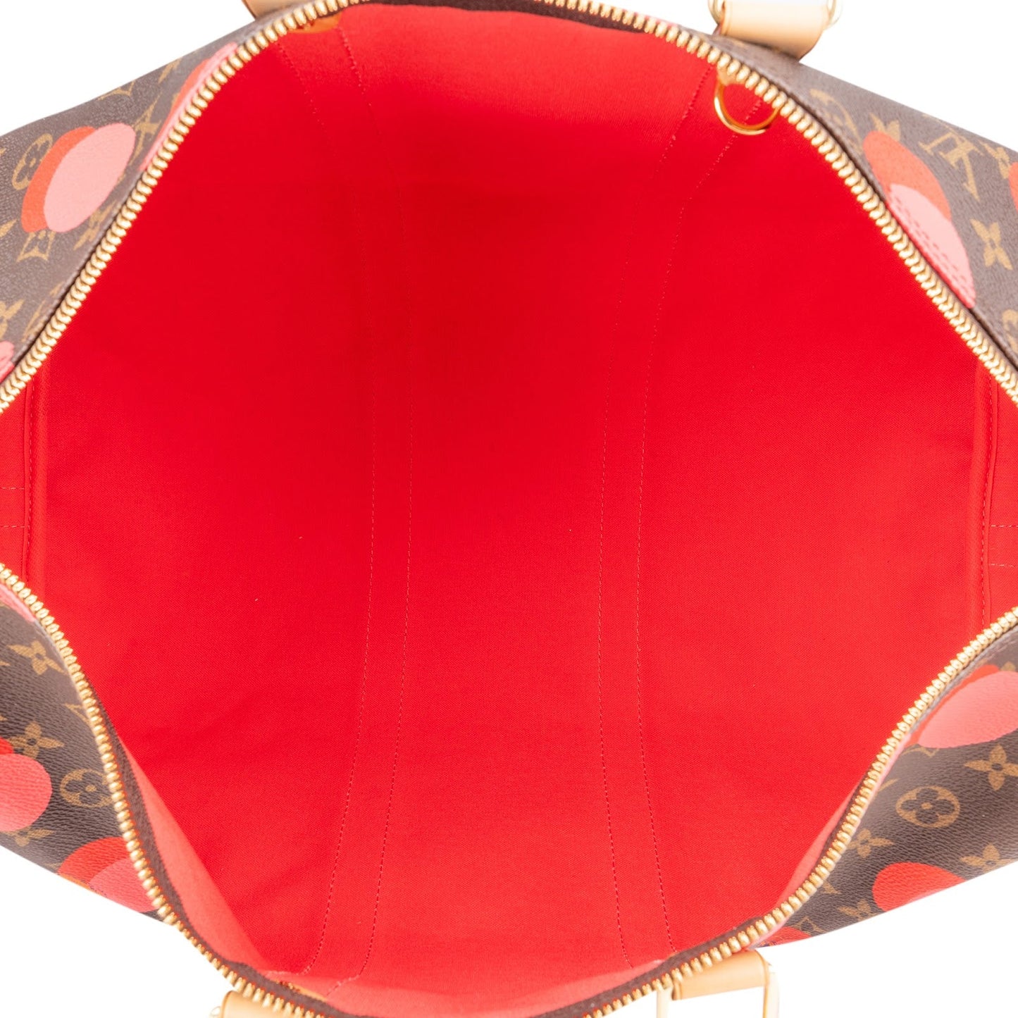 Louis Vuitton Monogram Canvas Limited Yayoi Kusama Ramages Dots Keepall 45 Bandoulière Travel Bag