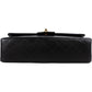 Chanel Quilted Lambskin 24K Gold Medium Double Flap Shoulder Bag