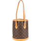 Louis Vuitton Monogram Canvas Bucket PM Shoulder Bag