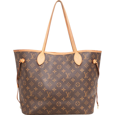 Louis Vuitton Monogram Canvas Neverfull MM Shoulder Bag