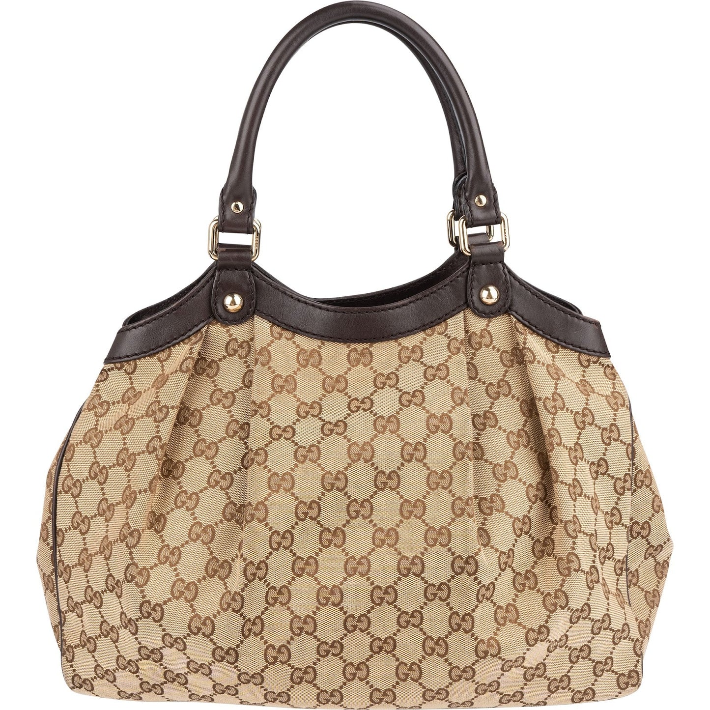 Gucci Monogram GG Canvas Sukey Hobo Handbag