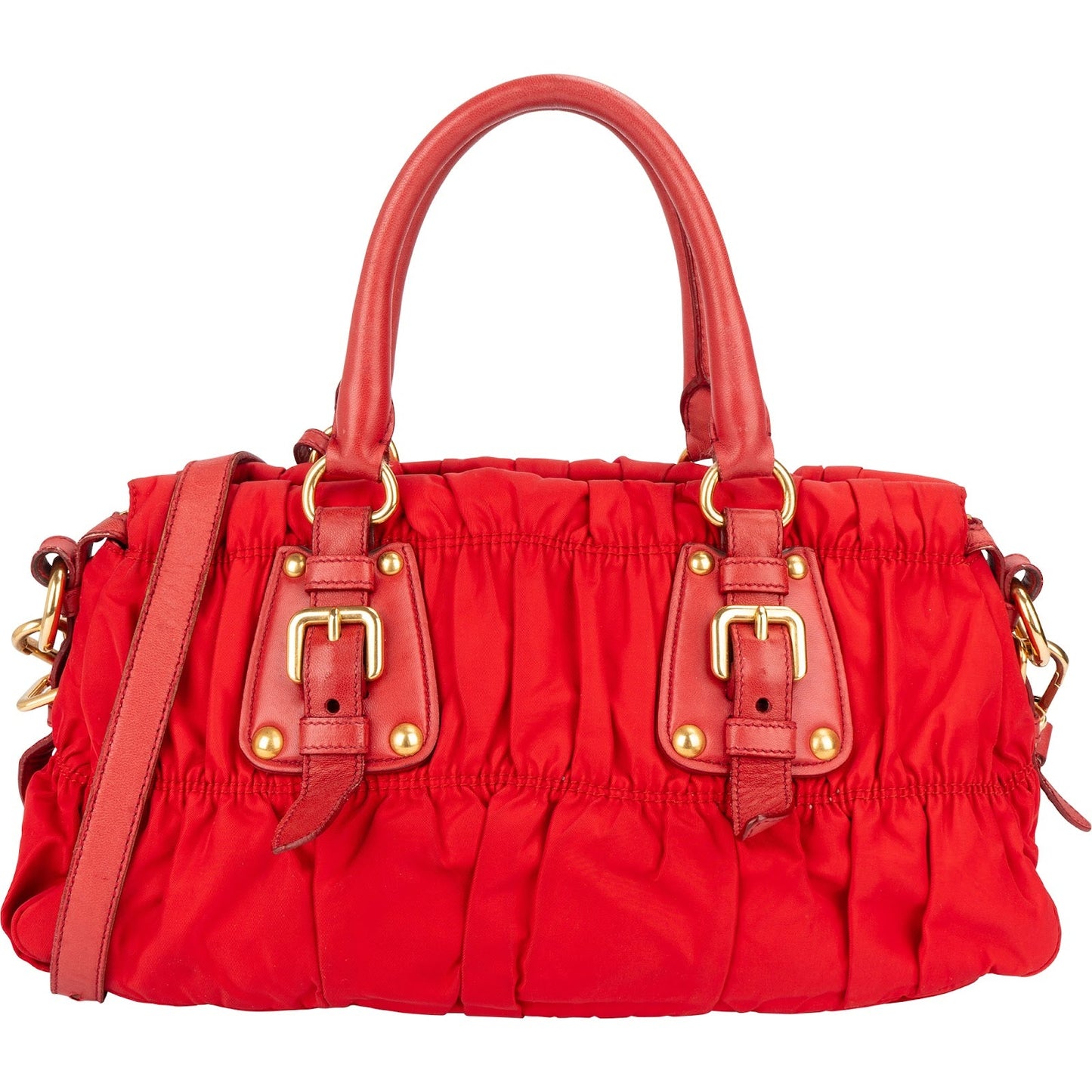 Prada Tessuto Gaufre Satchel Handbag