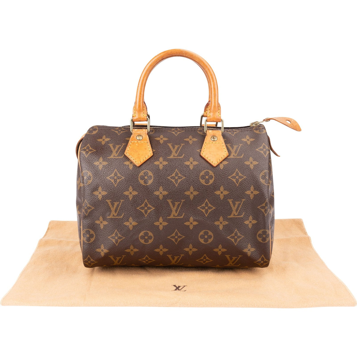 Louis Vuitton Monogram Canvas Speedy 25 Handbag