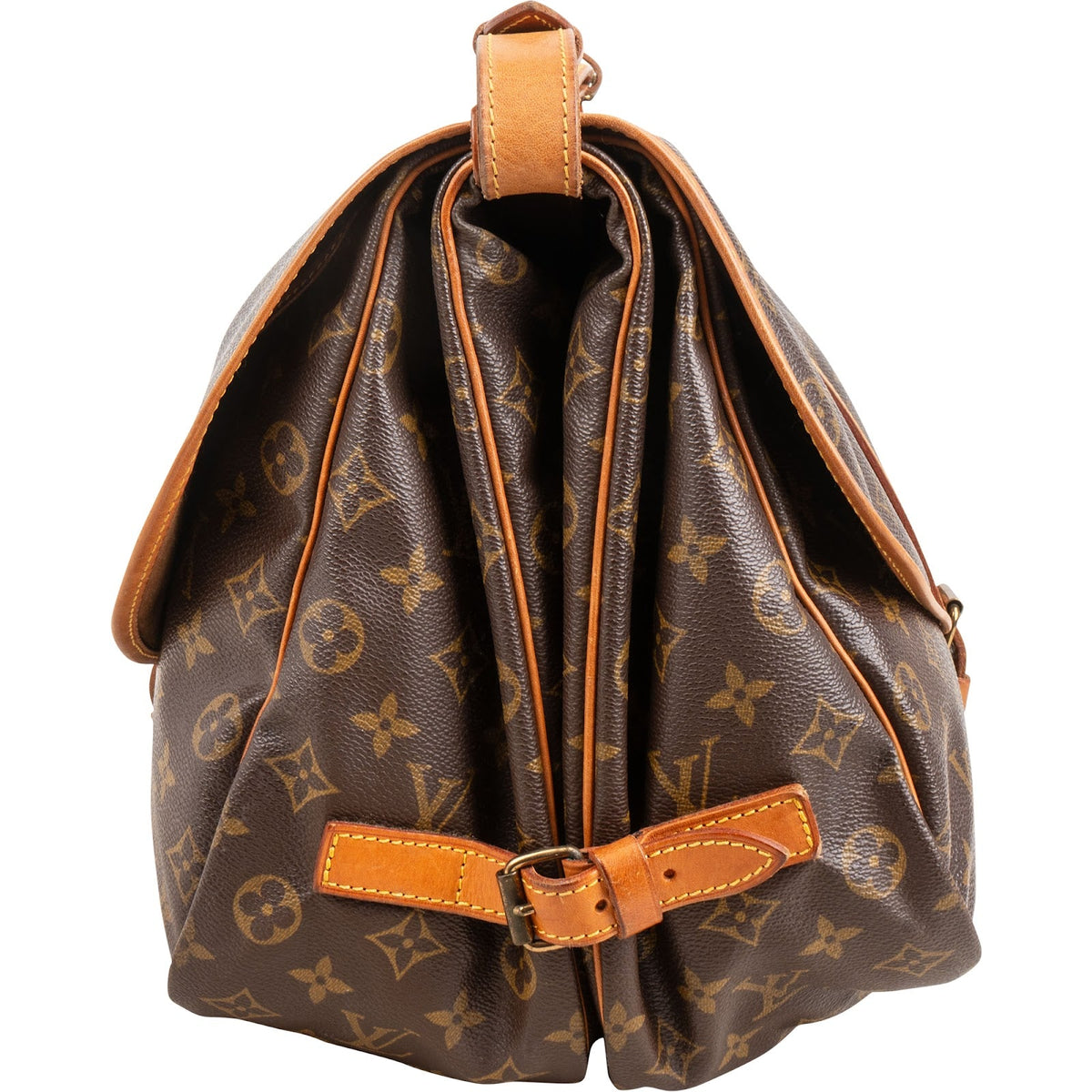Louis Vuitton Monogram Canvas Saumur 35 Crossbody Bag