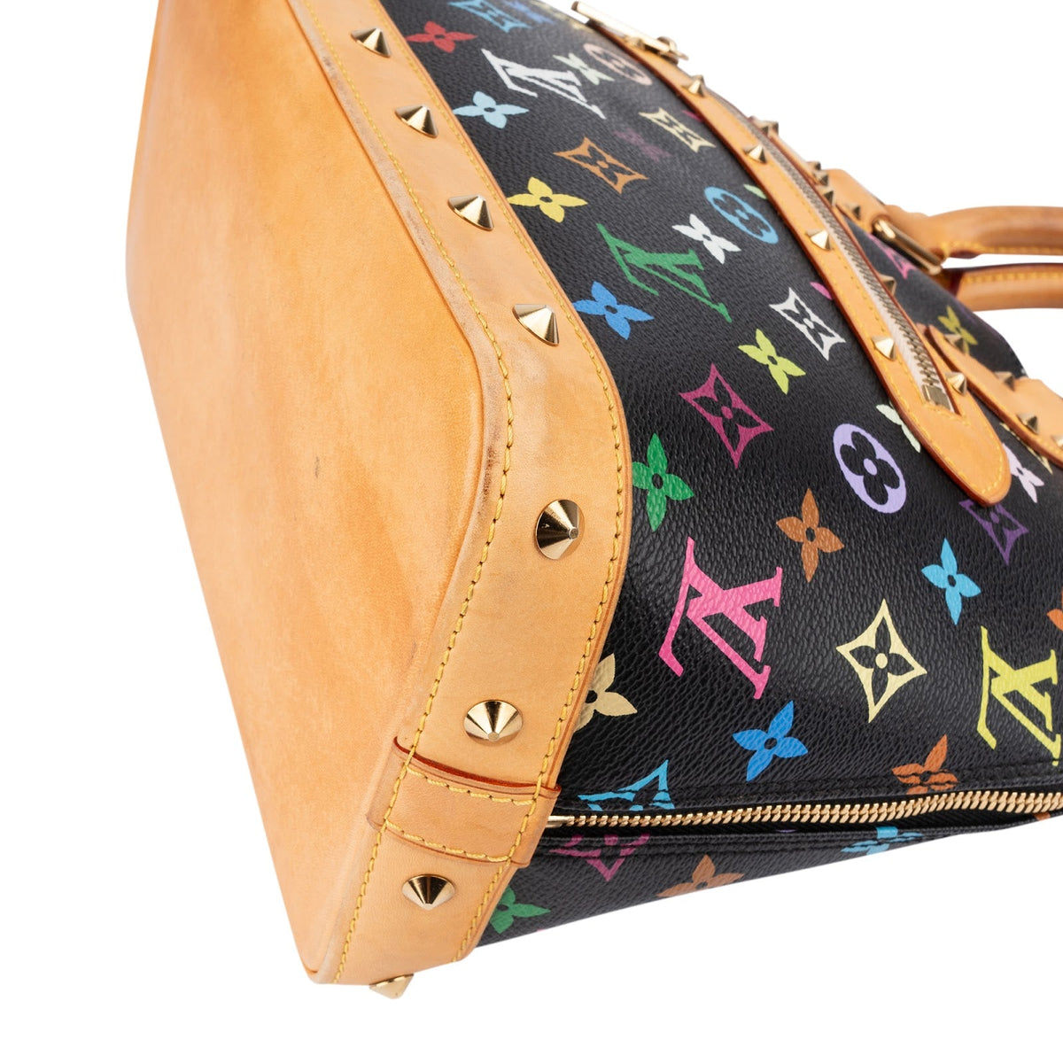 Louis Vuitton Canvas Monogram Murakami Multicolor Alma PM Handbag