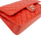 Chanel Quilted Lambskin Medium Double Flap Shoulder Bag