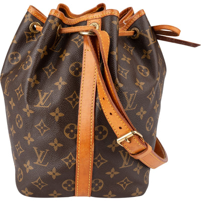 Louis Vuitton Monogram Canvas Sac Noé Petit Shoulder Bag