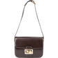 Céline Leather Vintage Horse Carriage Flap Shoulder Bag