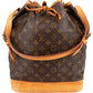 Louis Vuitton Sac Noé Grande aus Monogram Canvas – Vorderansicht