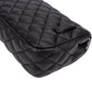 Chanel Noir Quilted Lambskin Palladium Uniform Belt Bag