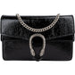 Gucci Wrinkled Patent Leather Dionysus Super Mini Crossbody Bag