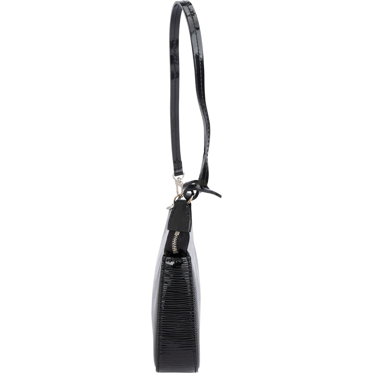 Louis Vuitton Pochette NM aus schwarzem Epi-Leder Electric – Ansicht 6