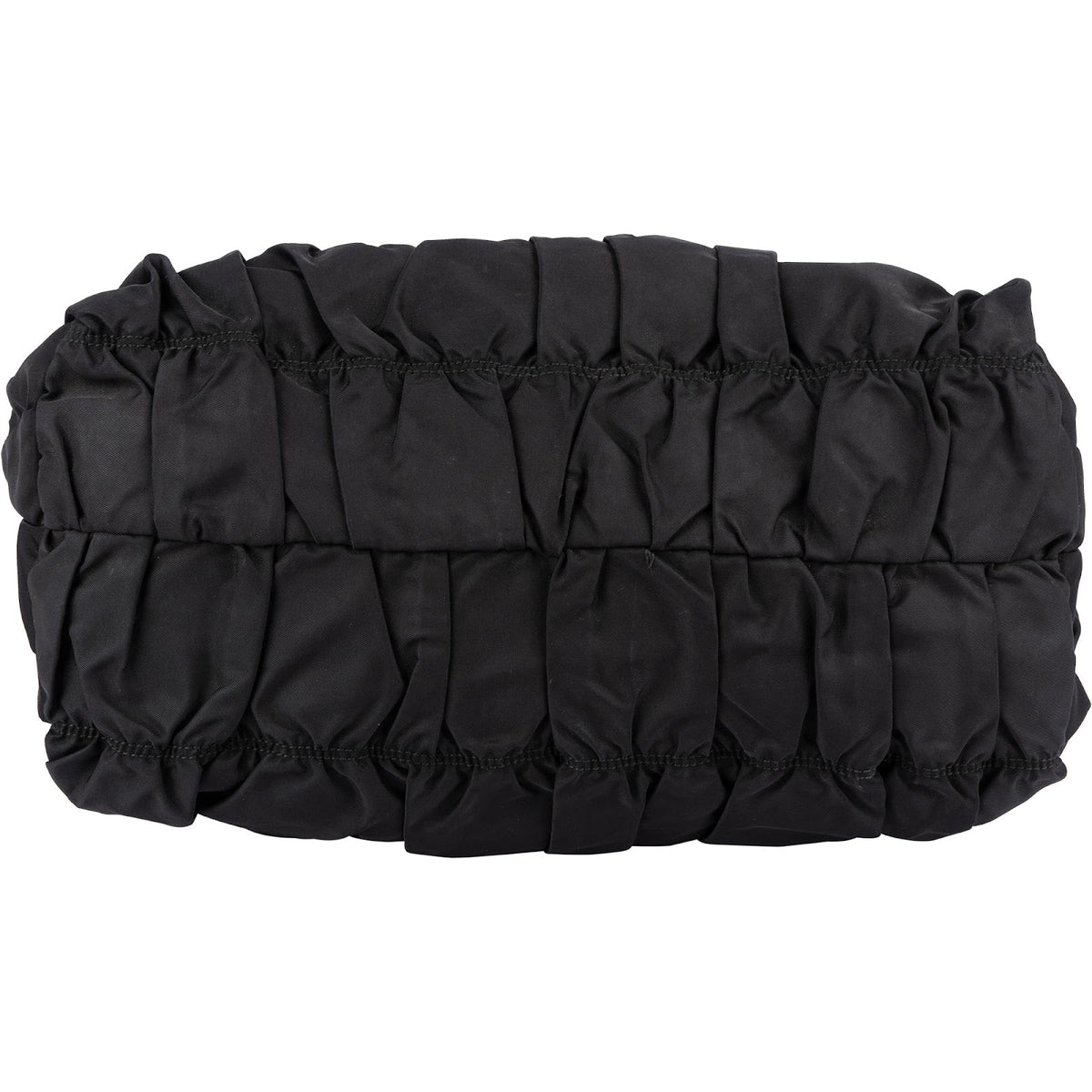 Prada Schwarz Tessuto Gaufre Drawstring Tote, Bild 8 von 13
