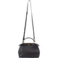 Fendi Black Leather Peekaboo Small Handbag