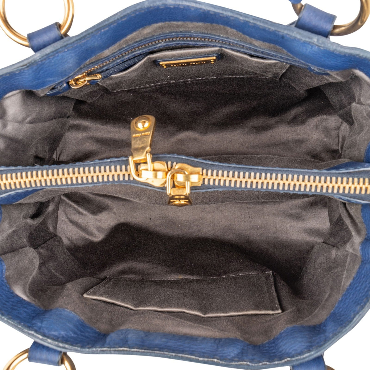 Miu Miu Vitello Daino Small Tote Handbag