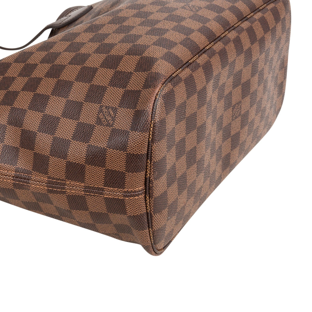 Louis Vuitton Monogram Damier Ebene Neverfull MM Shoulder Bag