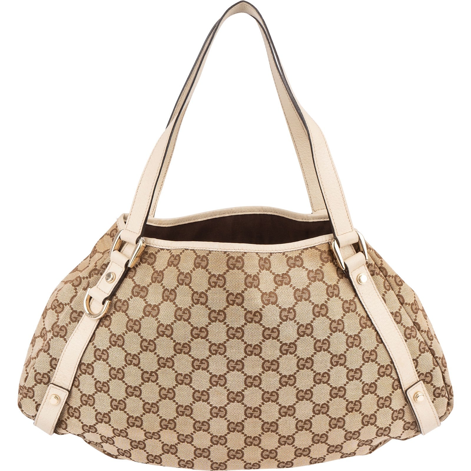 Gucci Monogram GG Canvas Abbey  Hobo Shoulder Bag
