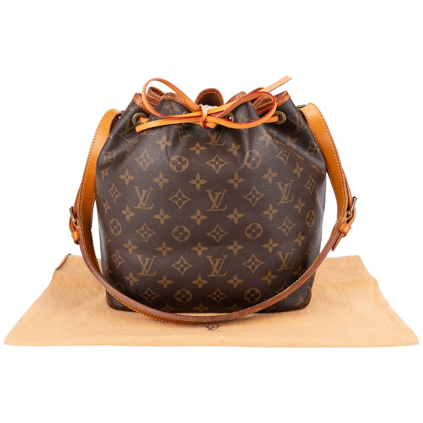 Louis Vuitton Monogram Canvas Sac Noé Petit Shoulder Bag