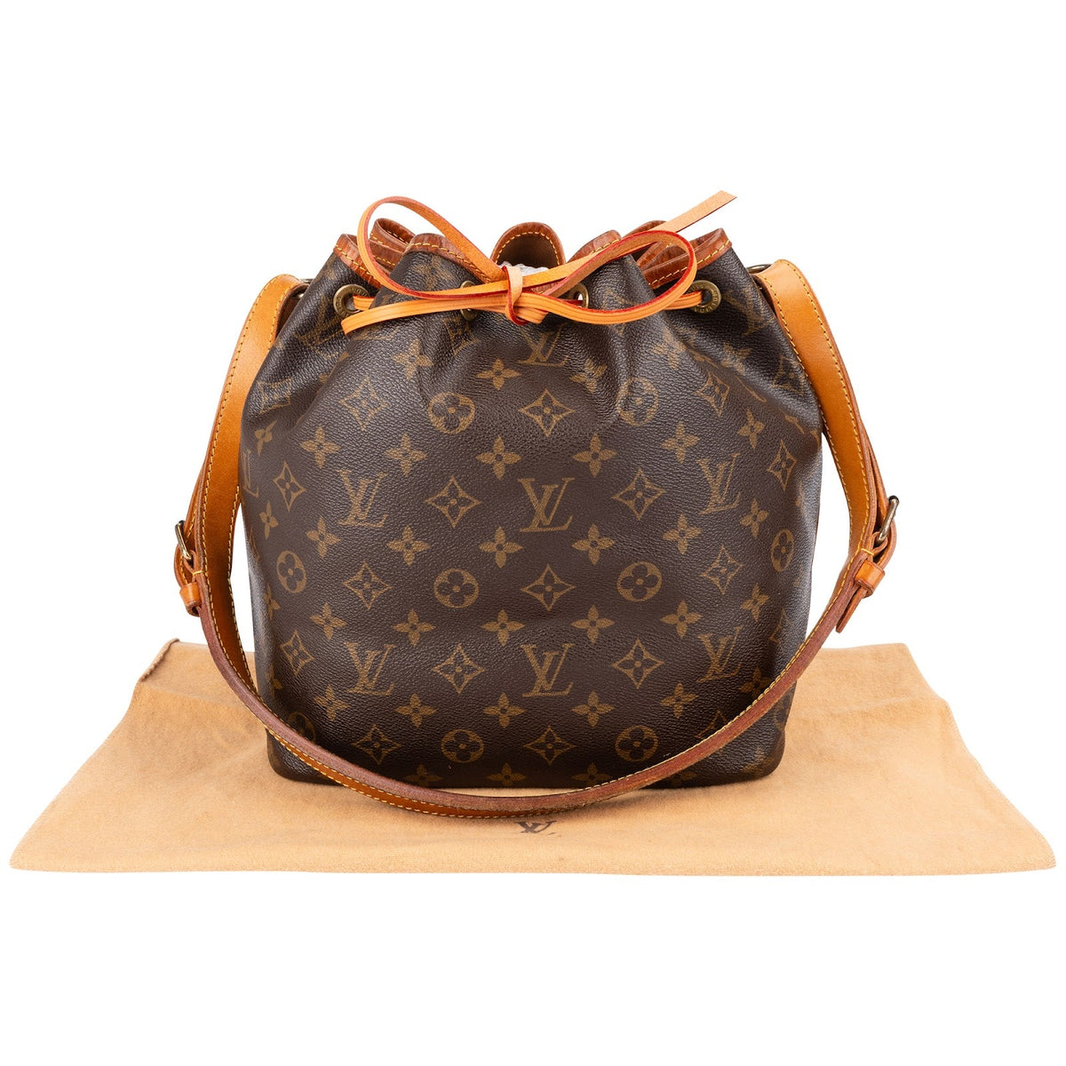 Louis Vuitton Monogram Canvas Sac Noé Petit Shoulder Bag