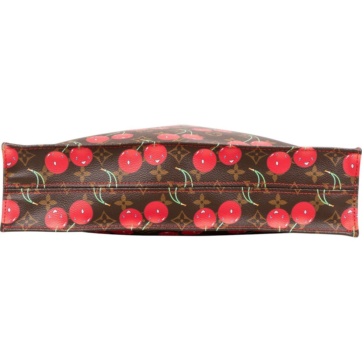 Louis Vuitton Sac Plat Cerises aus Monogram Canvas (Murakami, limitiert) – Ansicht 7