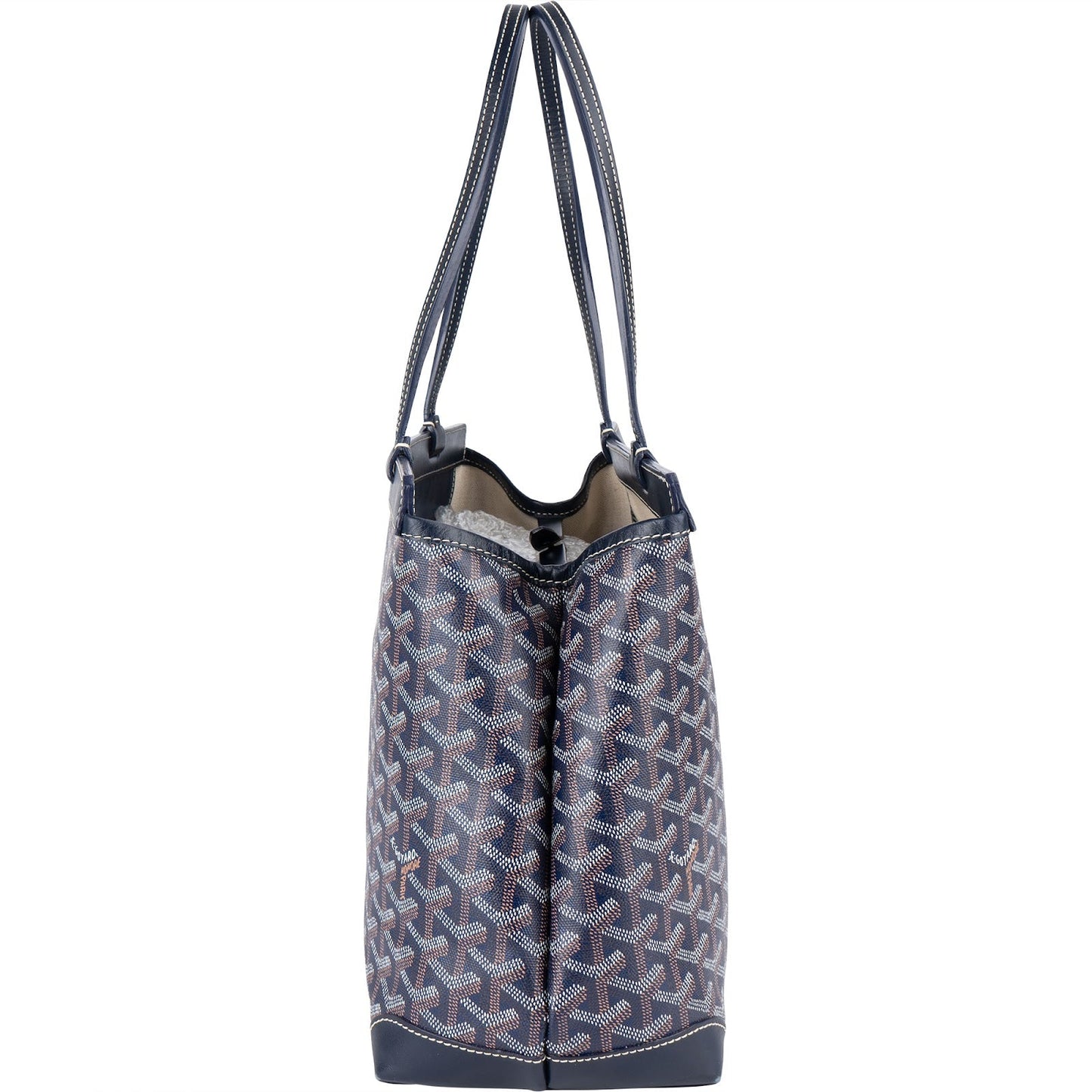 Goyard Goyardine Monogram Bellechasse PM Shoulder Bag