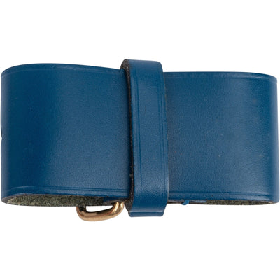 Louis Vuitton Blue Leather Grip Griffklammer