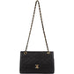 Chanel Quilted Lambskin Bicolor Double Flap Shoulder Bag