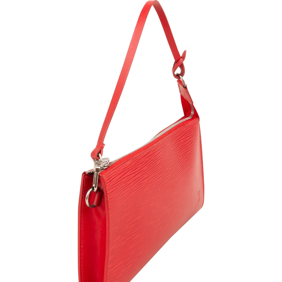Louis Vuitton Pochette Accessoires aus rotem Epi-Leder – Ansicht 3