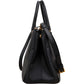 Prada Noir Saffiano Leather Small Galleria Handbag