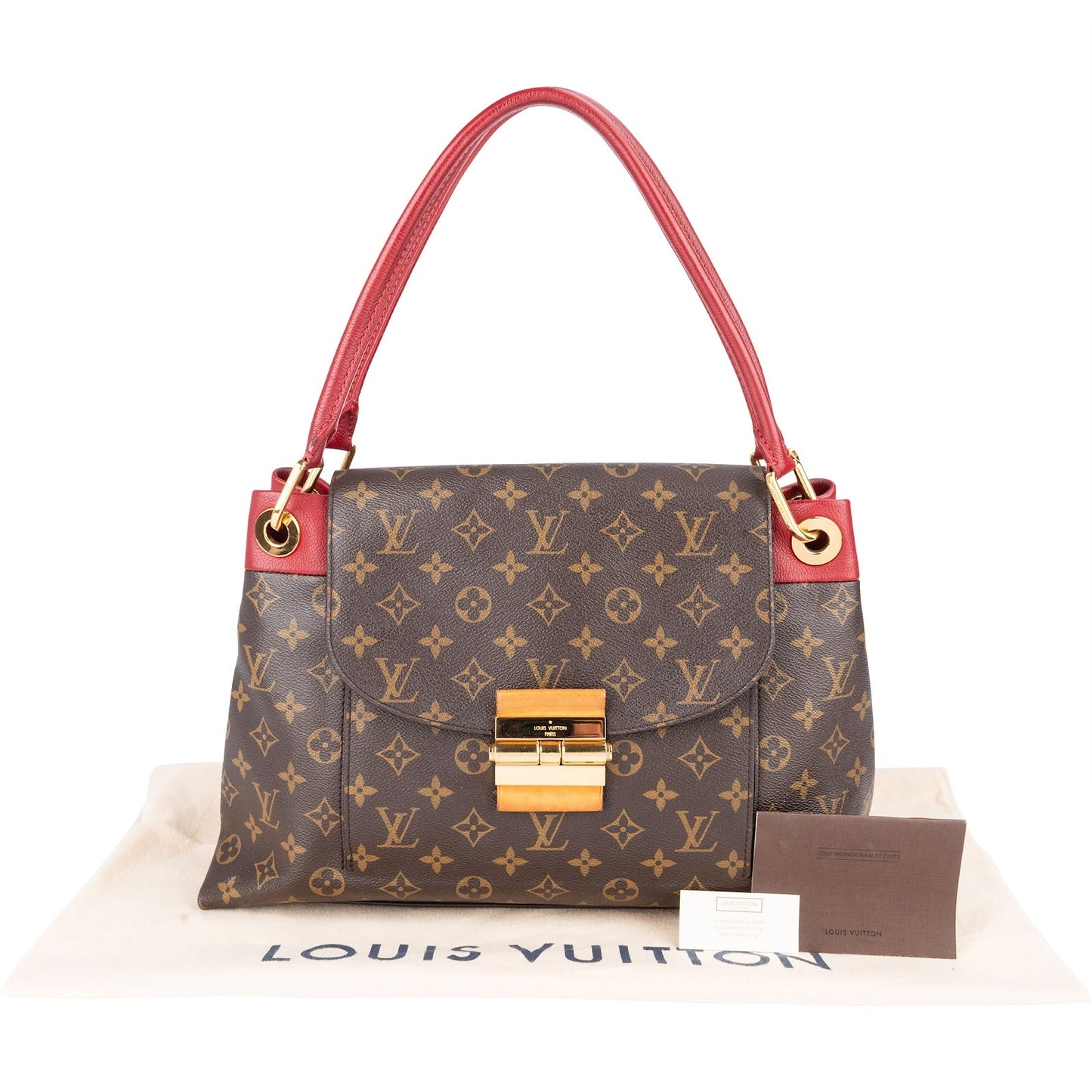Louis Vuitton Monogram Canvas Olympe Shoulder Bag