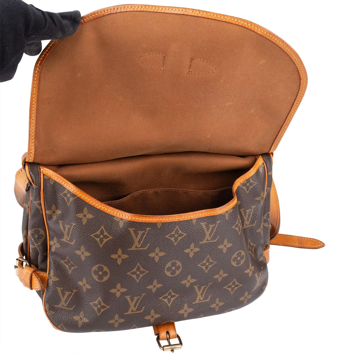 Louis Vuitton Monogram Canvas Saumur 30 Crossbody Bag