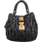Miu Miu Matelassé Nappa Leather Coffer Handbag