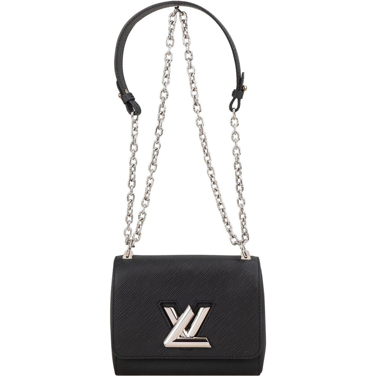Louis Vuitton Noir Epi Leather Twist PM Crossbody Bag