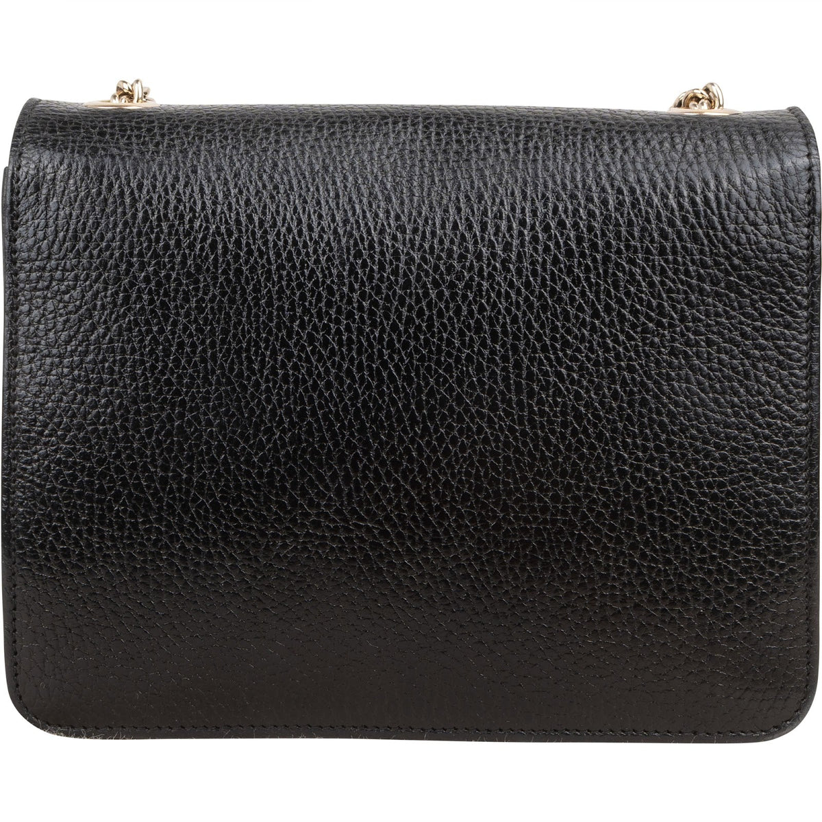 Gucci Pebbled Leather Interlocking GG Small Crossbody Bag