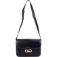 Celine Blue Boxcalf Carriage Triomphe Shoulder Bag