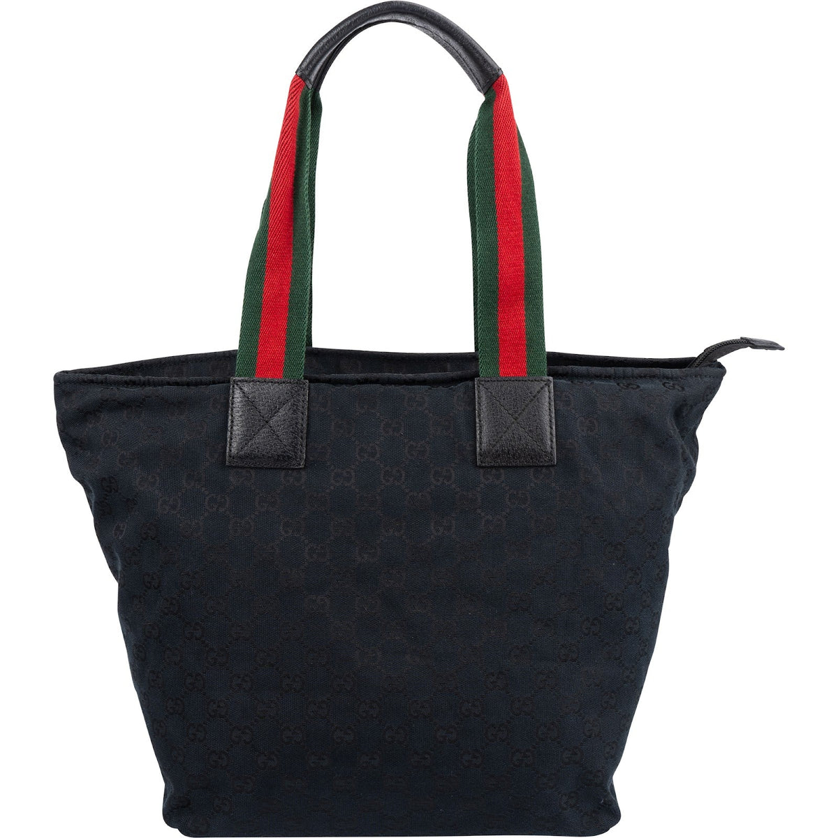 Gucci Web Stripe Tote Shopper aus GG Canvas – Ansicht 5
