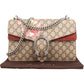 Gucci Monogram GG Supreme Floral Print Dionysus Shoulder Bag