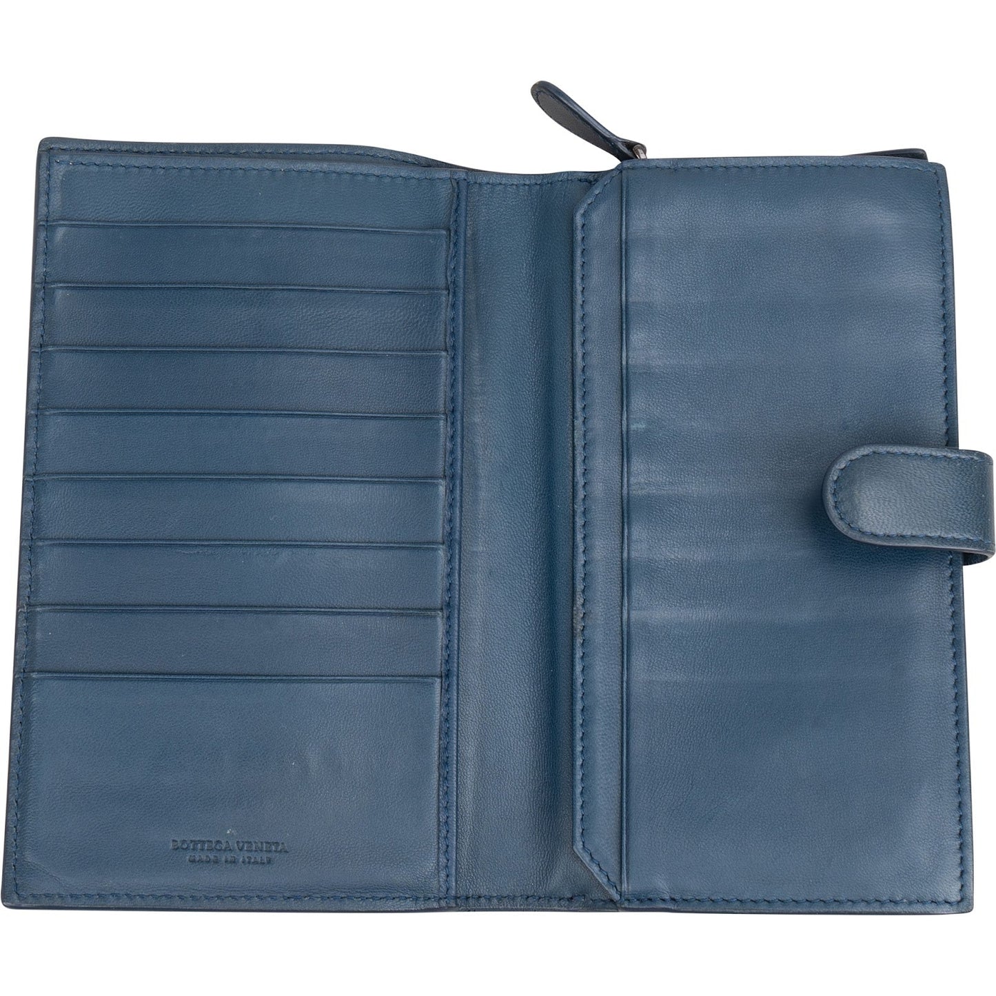 Bottega Veneta Intrecciato Leather Continental Wallet